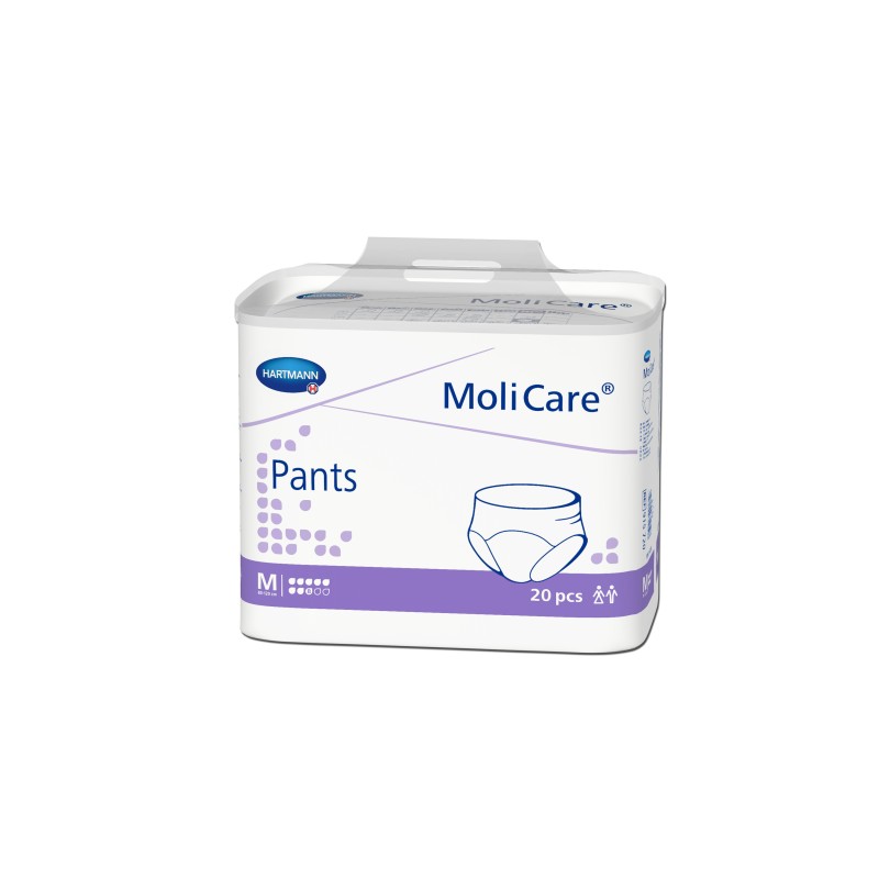 Molicare 8 Damla Külot Bez Mor Medium 20’li – Bez Dünyası