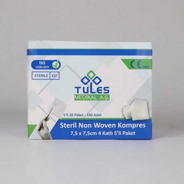 Tules Spanç Non-Woven Kumaş 7,5 x 7,5cm 100 Lü 10 Paket