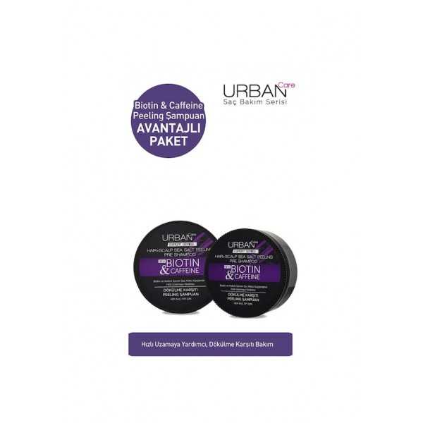 Urban Care Expert Biotin Kafein 2x200 gr Peeling Şampuan