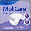 MOLİCARE 8 DAMLA 2356 GR EMİŞ KAPASİTELİ  BELBANTLI HASTA BEZİ SMALL 26 ADET