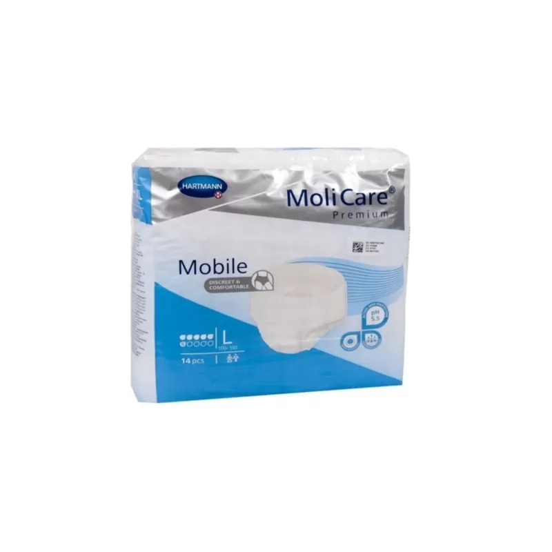 MOLİCARE 6 DAMLA 1963 GR EMİŞ KAPASİTELİ  KÜLOT BEZ LARGE 14 LÜ * 4 PAKET MOLİCARE 6 DAMLA 1963 GR EMİŞ KAPASİTELİ  KÜLOT BEZ LARGE 14 LÜ * 4 PAKET