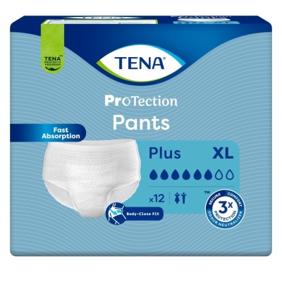 Tena 6 Damla Külot Protection Pants XLarge 12’li | Orta İdrar Kaçırma için Yetişkin Bezi