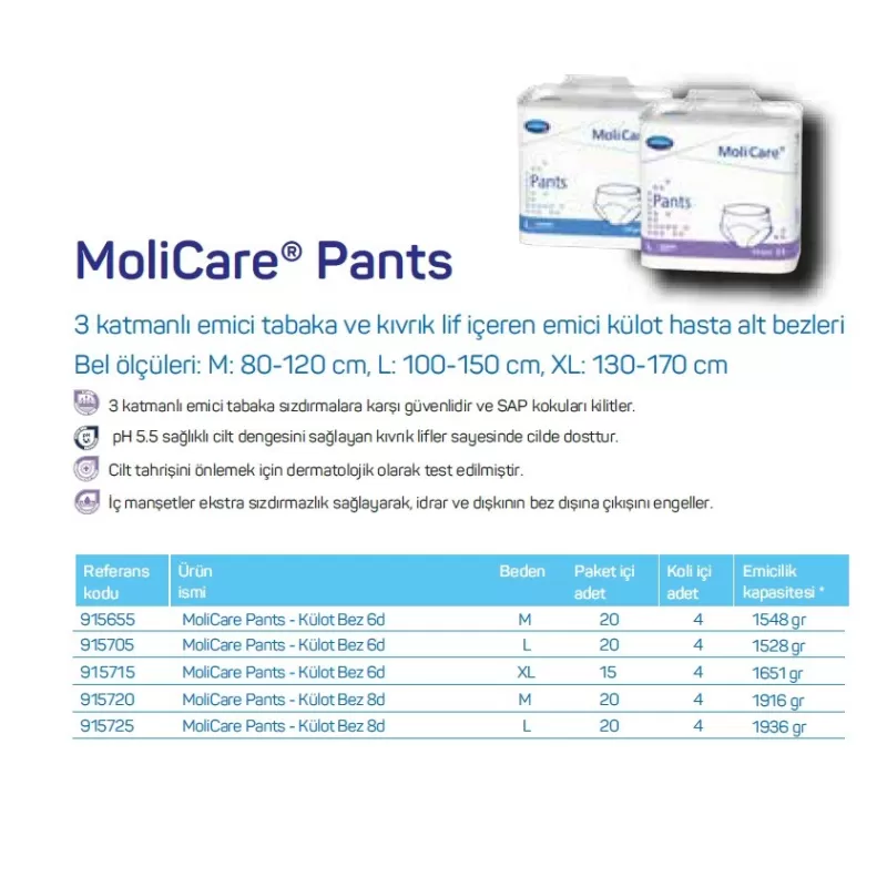 MOLİCARE 8 DAMLA LARGE KULOTLU HASTA BEZİ 80 ADET+1 ADET CİNKO KREM+1 ADET KÖPÜK+1 ADET MENDİL MOLİCARE 8 DAMLA LARGE KULOTLU HASTA BEZİ 80 ADET+1 ADET CİNKO KREM+1 ADET KÖPÜK+1 ADET MENDİL