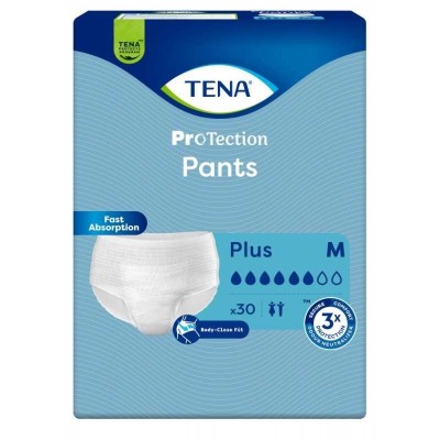 Tena 6 Damla Emici Külot Medium 60 Adet | Orta İdrar Kaçırma için Yetişkin Bezi