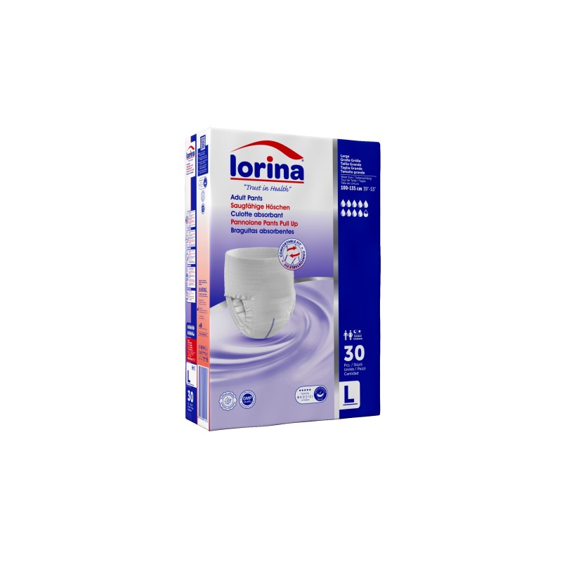 Lorina Emici Külot Büyük Boy Large 30 Adet | Yetişkin Hasta Bezi Fiyatları