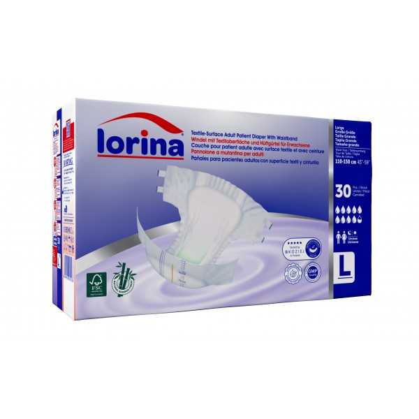 LORİNA BELBANTLI BÜYÜK BOY LARGE HASTA BEZİ 30 ADET