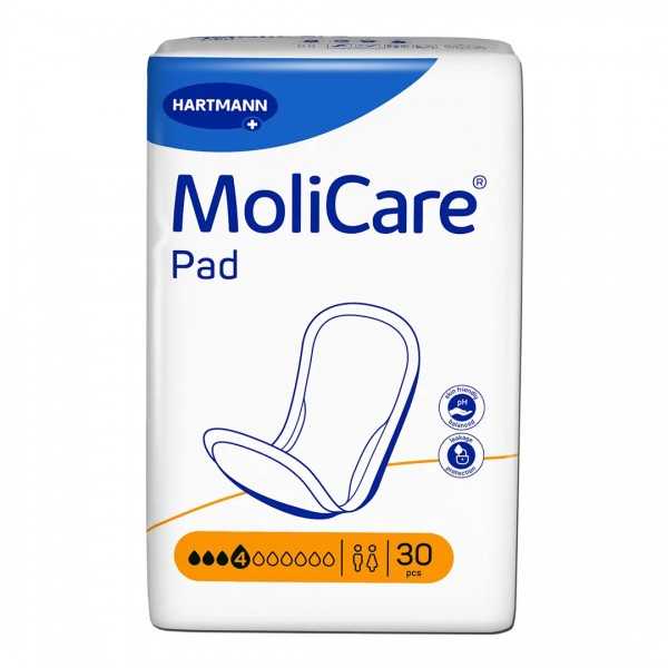 MOLİCARE HARTMANN 4 DAMLA MESANE PEDİ 30 ADET*9 PAKET