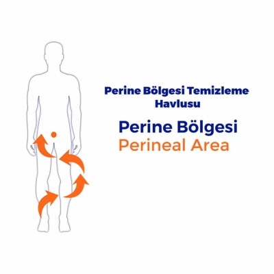 Lorina Perine ve Vücut Bölgesi Temizleme Havlusu 50’li Paket | Hijyenik ve Pratik