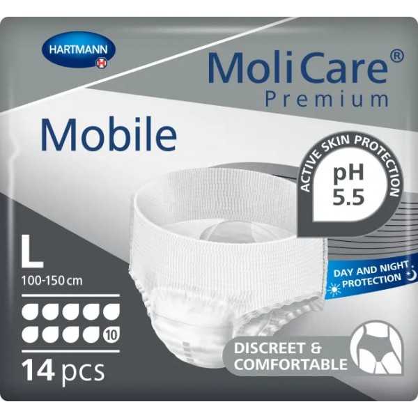 MOLİCARE 10 DAMLA KÜLOT BEZ BÜYÜK BOY LARGE 14 LÜ