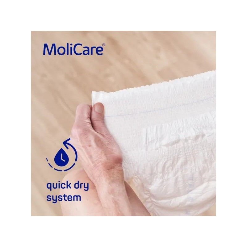 MoliCare 10 Damla Emici Külot Large | 14 Adet | Sızdırmaz ve Rahat