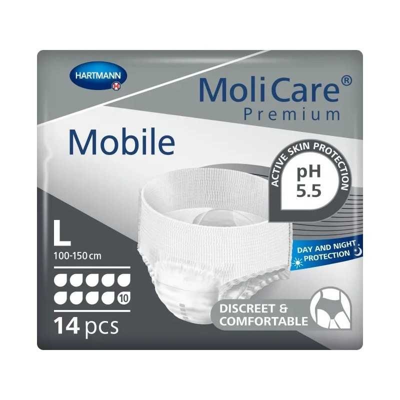 MoliCare 10 Damla Emici Külot Large | 14 Adet | Sızdırmaz ve Rahat MoliCare 10 Damla Emici Külot Large | 14 Adet | Sızdırmaz ve Rahat