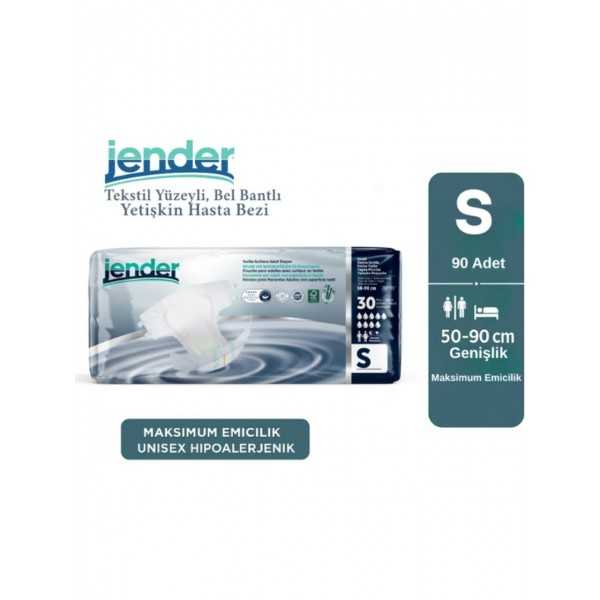 JENDER BELBANTLI HASTA BEZİ SMALL KÜÇÜK BOY 30 LU * 4 PAKET
