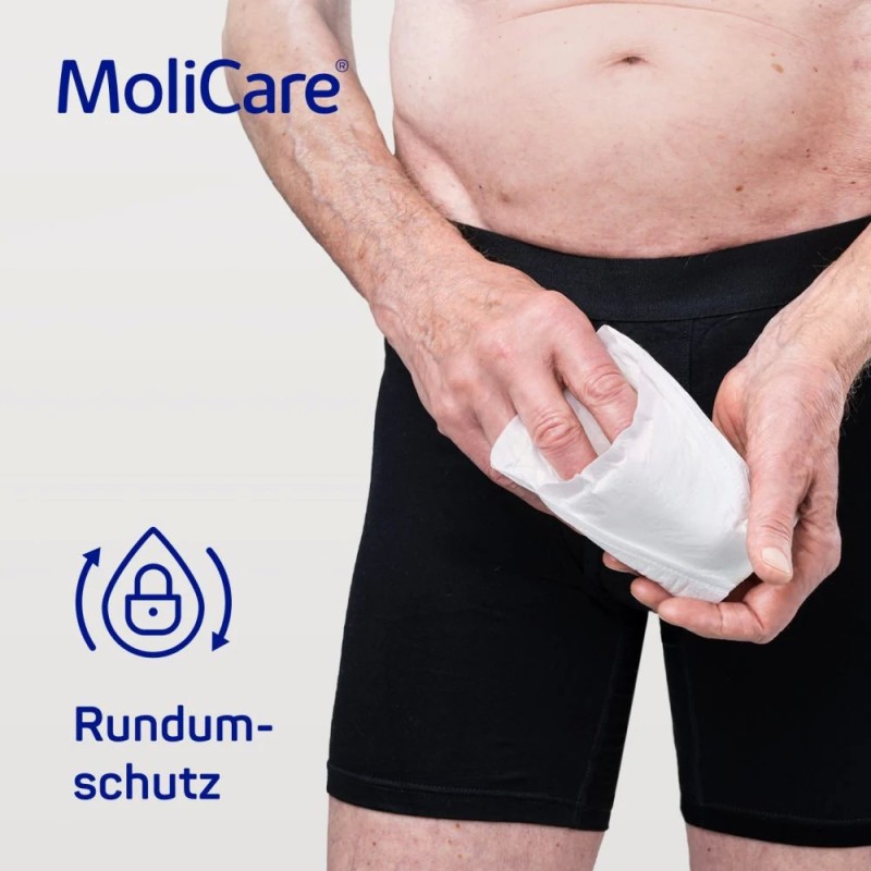 Hartmann Molicare Premium Men Pad 2 Damla – Erkek Mesane Pedi, Aktif Koruma, 14’lü