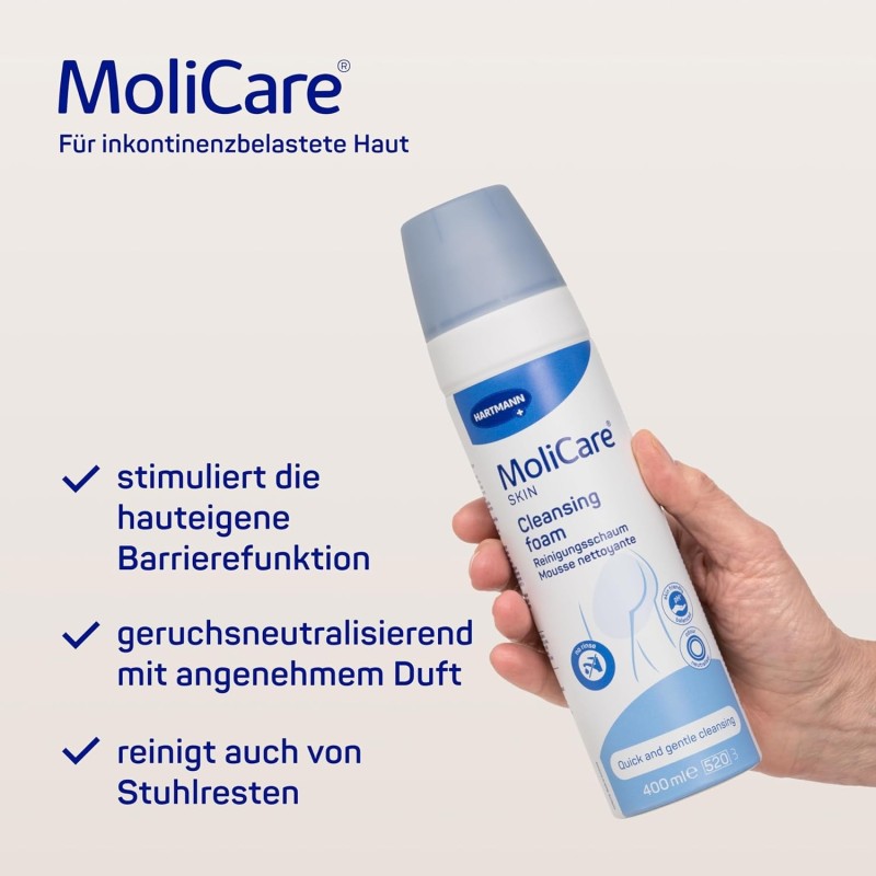 Molicare Vücut Temizleme Köpüğü %separator% %price% Molicare Vücut Temizleme Köpüğü %separator% %price%