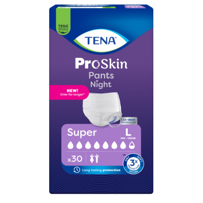 Tena 7,5 Damla Emici Külot Large Büyük Boy 60 Adet | Çok İdrar Kaçırma için Yetişkin Bezi