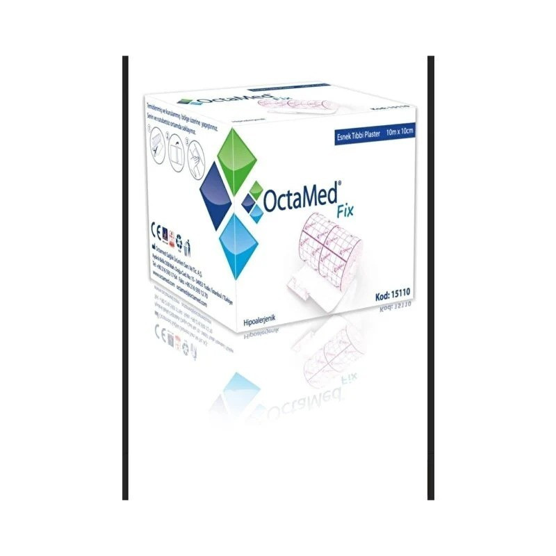 OCTAMED ESNEK TIBBİ PLASTER 10MX10CM 60 ADET