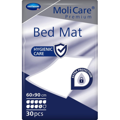 MoliCare 9 Damla 60x90 Tek Kullanımlık Yatak Koruyucu Örtü | Yüksek Emici