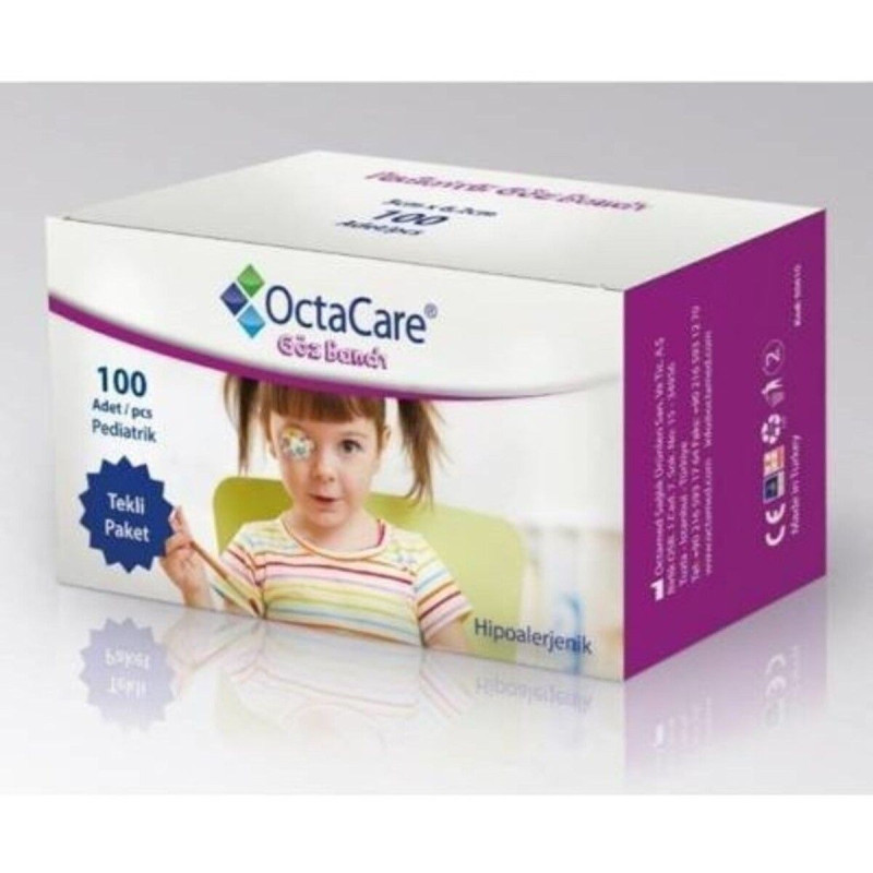 OctaCare Pediatrik Göz Kapama Bandı | Göz Tembelliği ve Şaşılık