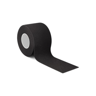 Octacare Kinesiyoloji Bandı & Kinezyo Sporcu Ağrı Bandı - (5cm x 5mt)-Siyah-1 Adet