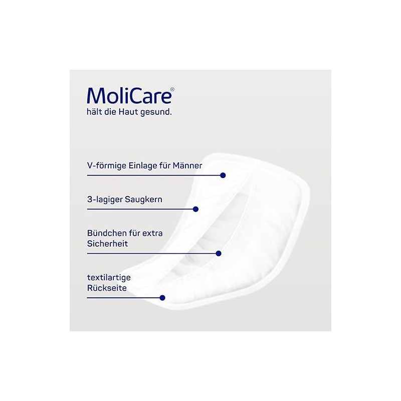 Molicare Men Pad 4 Damla Erkek Mesane Pedi – 14’lü x 12 Paket (Toplam 168 adet)