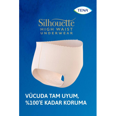 TENA Silhouette Plus M Krem Emici Külot | 9 Adet