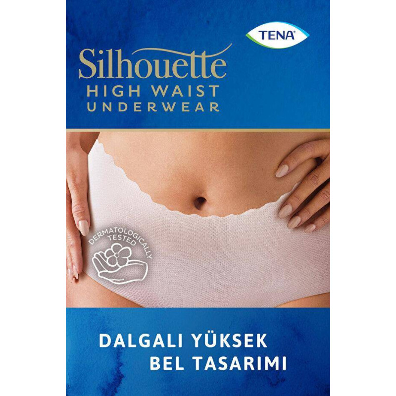 TENA Silhouette Plus M Krem Emici Külot | 9 Adet