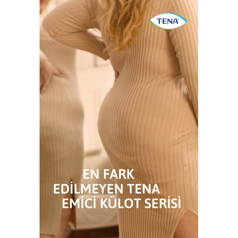 TENA Silhouette Plus L Krem Emici Külot | 48 Adet