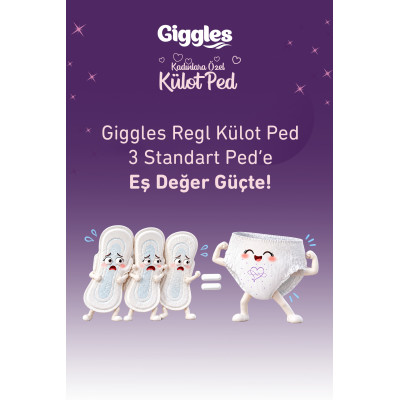 Giggles Külot Ped | Regl Gece Külodu 4 Adet