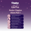 Giggles Külot Ped | Regl Gece Külodu 4 Adet