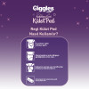 Giggles Külot Ped (Regl Gece Külodu) Bel Ölçüsü 52-100 cm Standart Beden 16 Paket 64 Adet