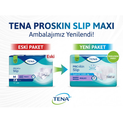 Tena 8 Damla Belbantlı Hasta Bezi Medium 24 Adet | Yoğun İdrar Kaçırma için Yetişkin Bezi