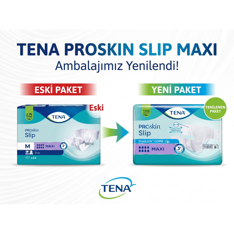Tena 8 Damla Belbantlı Hasta Bezi Medium 24 Adet | Yoğun İdrar Kaçırma için Yetişkin Bezi