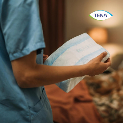Tena 8 Damla Belbantlı Hasta Bezi Large 72 Adet | Yoğun İdrar Kaçırma için Yetişkin Bezi