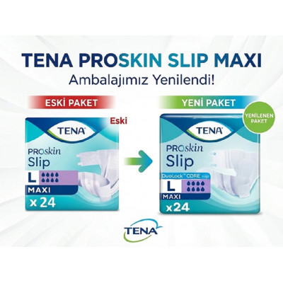 Tena 8 Damla Belbantlı Hasta Bezi Large 24 Adet | Yoğun İdrar Kaçırma için Yetişkin Bezi