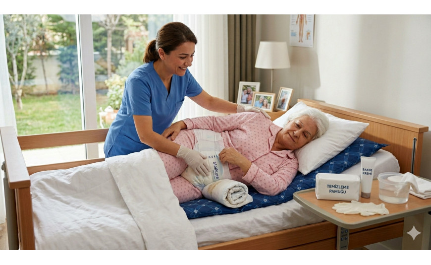 Yatalak Hasta Bezi Nasıl Değiştirilir? (Adım Adım Rehber)
