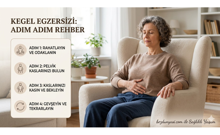 Kegel Egzersizi Nasıl Yapılır? Adım Adım | Bez Dunyası