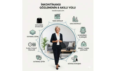 İnkontinansı Gizlemenin 8 Akıllı Yolu