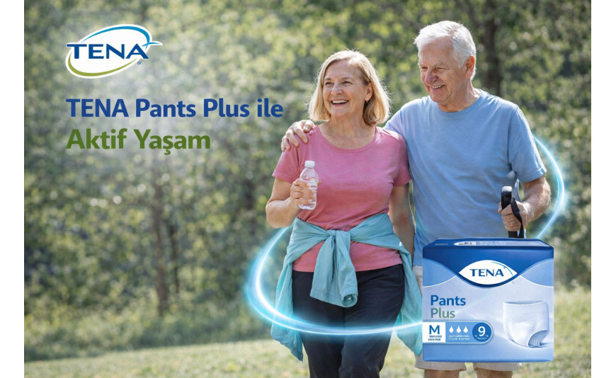 Tena Pants Plus ile Aktif Yaşam | Bez Dunyası