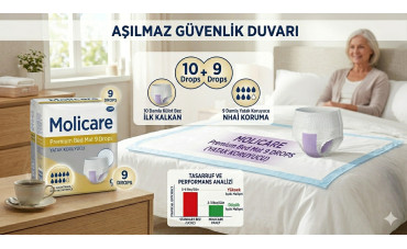 Yatağınızda Maksimum Güvenlik: Molicare Premium Bed Mat 9 Damla ile Tanışın