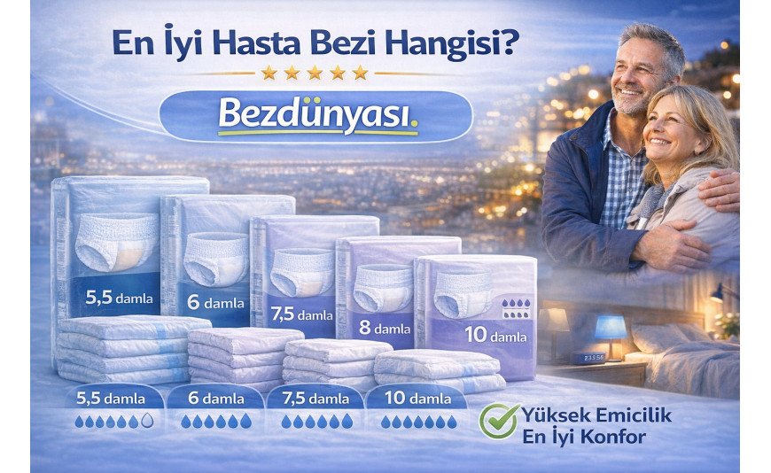 En İyi Hasta Bezi Hangisi? Emicilik ve Kullanım Alanına Göre Doğru Seçim