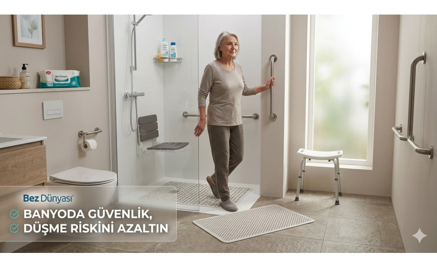 Yaşlı Banyo Güvenliği: Düşme Riskini Azaltın