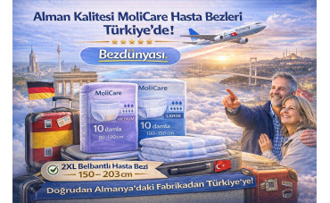 MoliCare Hasta Bezi: 10 Damla, 2XL Beden ve Alman Kalitesi ile Türkiye’de En Güçlü Seçenek
