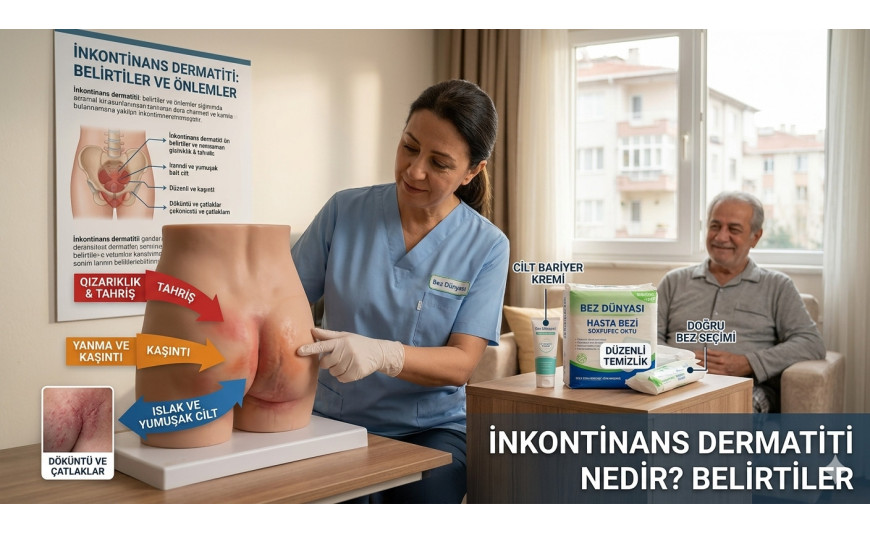 İnkontinans Dermatiti Nedir? Belirtiler