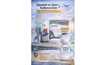 Molicare Premium Mobile 10 Damla: Dünyanın En Yüksek Emiş Kapasiteli Külot Bezi