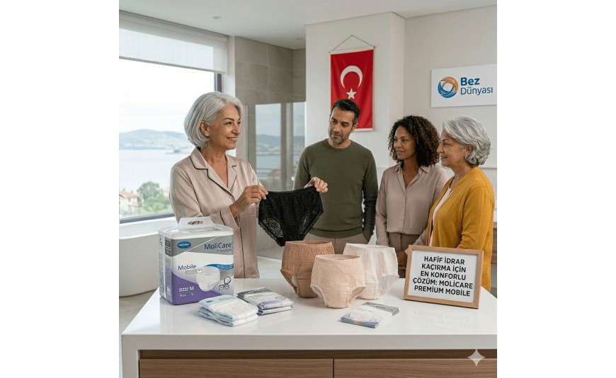 Hafif İdrar Kaçırma İçin En Konforlu Çözüm