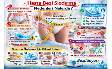 Hasta Bezi Sızdırma Nedenleri: En Sık Yapılan Hatalar ve Kesin Çözüm Yolları