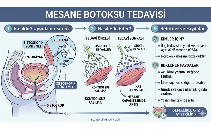 Mesane Botoks Tedavisi: İşe Yarıyor mu?