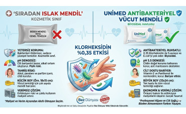 Antibakteriyel Vücut Mendilleri ile Normal Islak Mendiller Arasındaki Farklar
