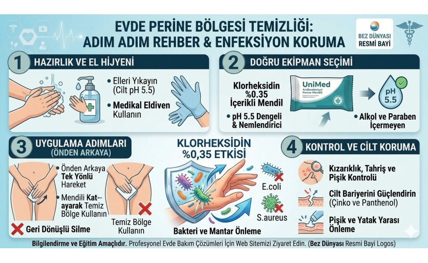 Perine Bölgesi Temizliği Nasıl Yapılır? Evde Doğru ve Güvenli Bakım Rehberi