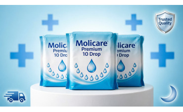 Molicare Premium 10 Damla: Maksimum Emicilik & Sızdırmazlık | Ana Bayi Fiyatı 2026